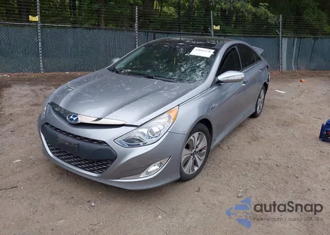 2015 Hyundai Sonata Hybrid Limited z USA, uszkodzony, nr VIN KMHEC4A49FA129813
